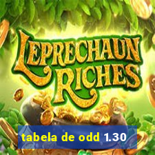 tabela de odd 1.30